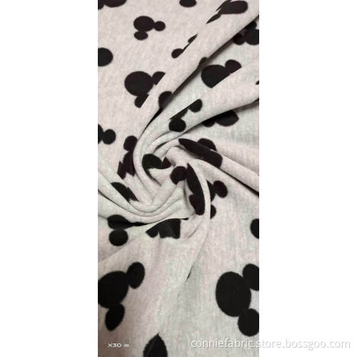 100% polyester double pinceau OneIse tissu en polaire